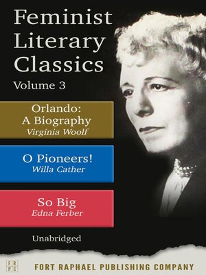 cover image of Feminist Literary Classics--Volume III--Orlando